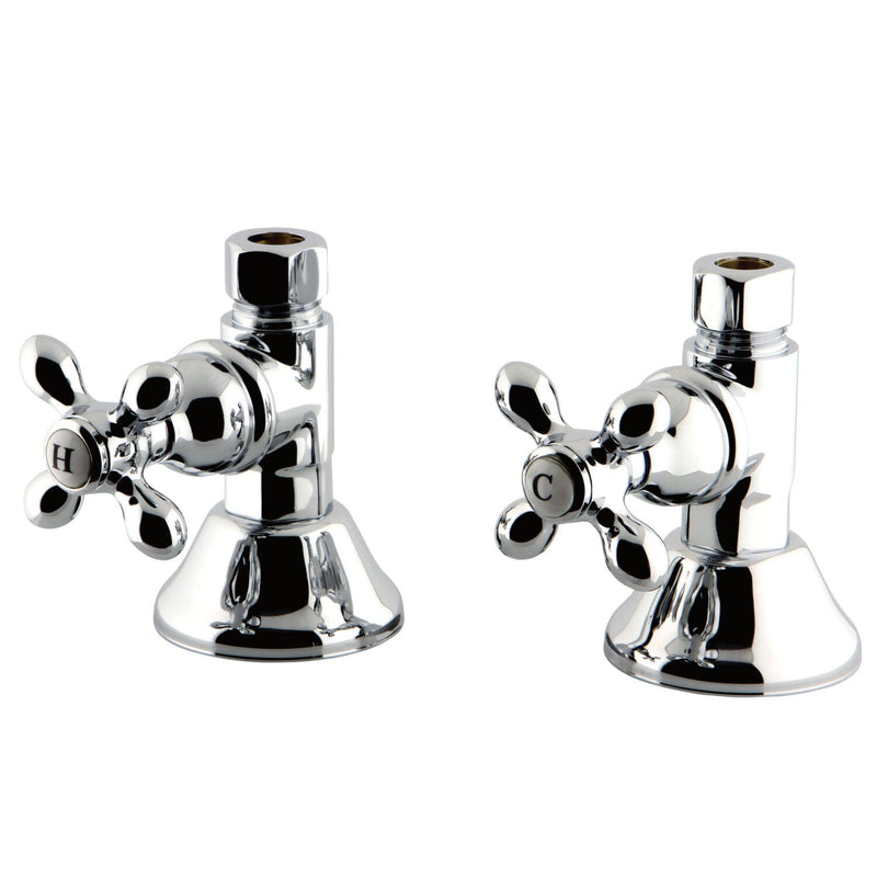 Trimscape 1/2-Inch FIP x 1/2-Inch O.D. Comp Quarter-Turn Straight Shut-Off Valve