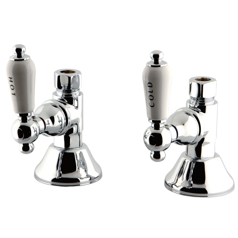 Trimscape 1/2-Inch FIP x 1/2-Inch O.D. Comp Quarter-Turn Straight Shut-Off Valve