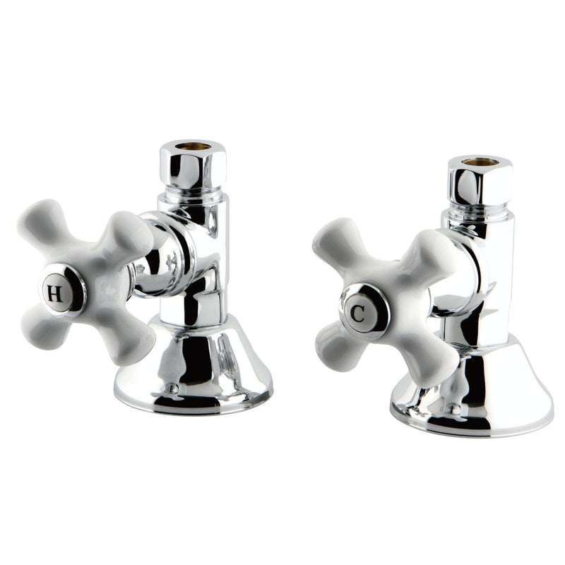 Trimscape 1/2-Inch FIP x 1/2-Inch O.D. Comp Quarter-Turn Straight Shut-Off Valve