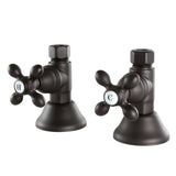 Trimscape 1/2-Inch FIP x 1/2-Inch O.D. Comp Quarter-Turn Straight Shut-Off Valve