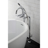 Concord Freestanding Tub Faucet with Supply Line and Stop Valve