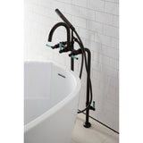 Concord Freestanding Tub Faucet with Supply Line and Stop Valve