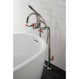 Concord Freestanding Tub Faucet with Supply Line and Stop Valve