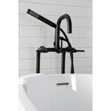 Concord Freestanding Tub Faucet with Supply Line and Stop Valve