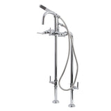 Concord Freestanding Tub Faucet with Supply Line and Stop Valve