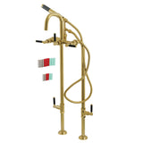 Concord Freestanding Tub Faucet with Supply Line and Stop Valve