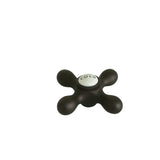 Vintage Brass Cross Handle (Cold Side)