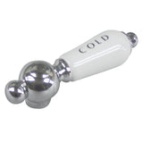 Porcelain Lever Handle (Cold Side)