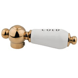 Porcelain Lever Handle (Cold Side)