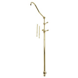 Vintage 60-Inch Add-On Shower with 17-Inch Shower Arm