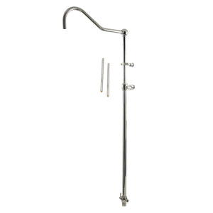 Vintage 60-Inch Add-On Shower with 17-Inch Shower Arm