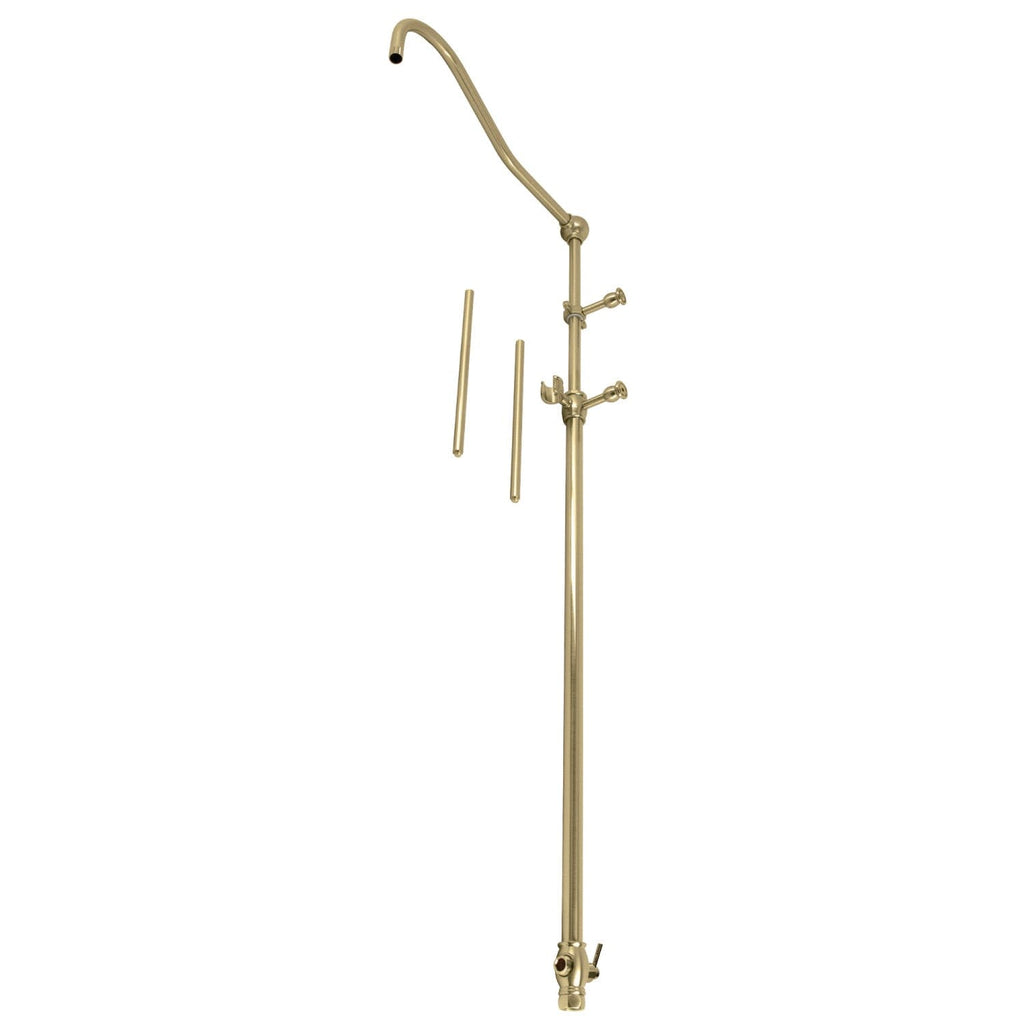 Vintage 60-Inch Add-On Shower with 17-Inch Shower Arm