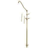 Vintage 60-Inch Add-On Shower with 17-Inch Shower Arm