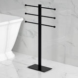Edenscape 36-Inch Freestanding Pedestal T-Shape Towel Rack