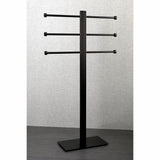 Edenscape 36-Inch Freestanding Pedestal T-Shape Towel Rack