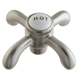 Heritage Brass Cross Handle (Hot Side)