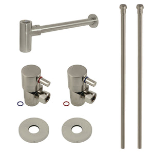 Trimscape Modern Plumbing Sink Trim Kit with Bottle Trap