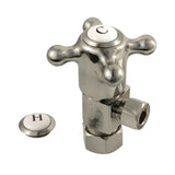 Heritage 5/8-Inch O.D. Comp x 3/8-Inch O.D. Comp Anti-Seize Deluxe Quarter-Turn Ceramic Hardisc Cartridge Angle Stop