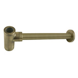 Trimscape 1-1/4 Inch O.D. Brass Round Bottle Trap