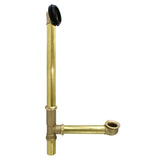 16-Inch Tube for Tub Overflow Drain With Gasket