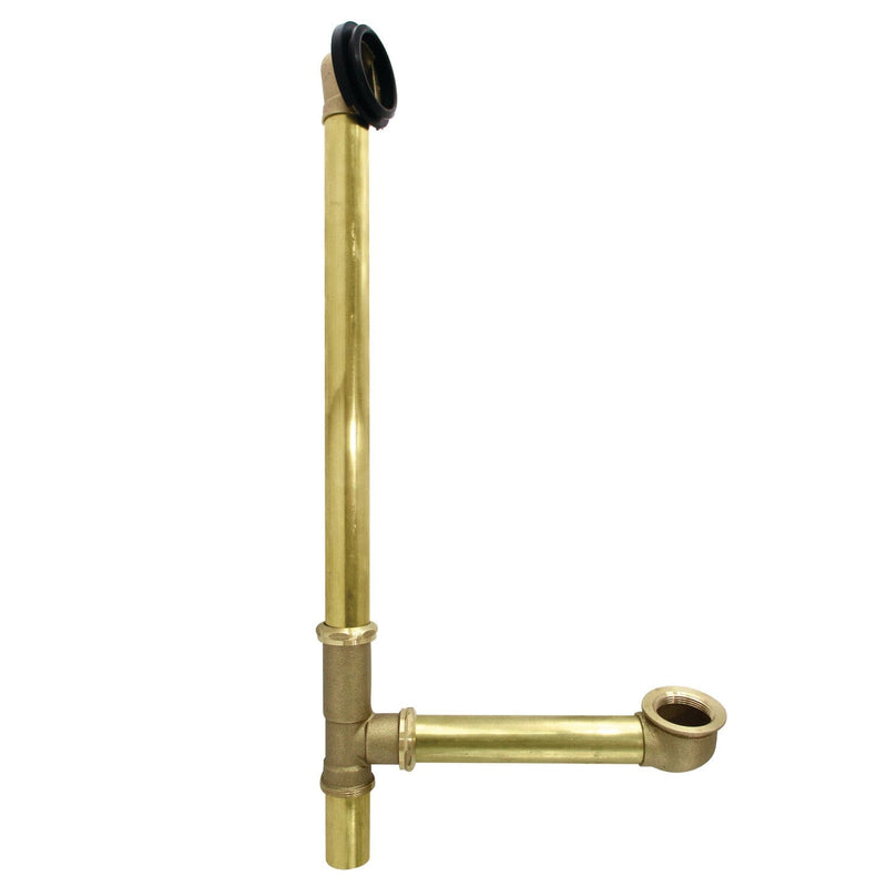 20-Inch Tube for Tub Overflow Drain With Gasket