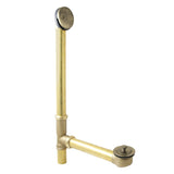 Made To Match 23-Inch Brass Lift and Turn Tub Waste and Overflow