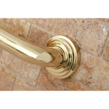 Milano 24-Inch x 1-1/4-Inch O.D. Brass Decorative Grab Bar