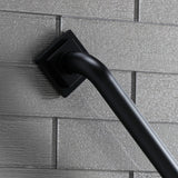 Claremont 12-Inch x 1-1/4-Inch O.D. Brass Decorative Grab Bar