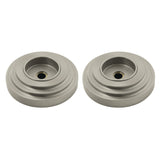 Milano 1-1/4-Inch Brass Grab Bar Flange (1 Pair)