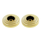 Restoration 1-1/4-Inch Brass Grab Bar Flange (1 Pair)