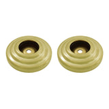 Restoration 1-1/4-Inch Brass Grab Bar Flange (1 Pair)