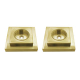 Claremont 1-1/4-Inch Brass Grab Bar Flange (1 Pair)