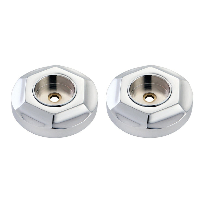 Metropolitan 1-1/4-Inch Brass Grab Bar Flange (1 Pair)