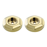 Metropolitan 1-1/4-Inch Brass Grab Bar Flange (1 Pair)