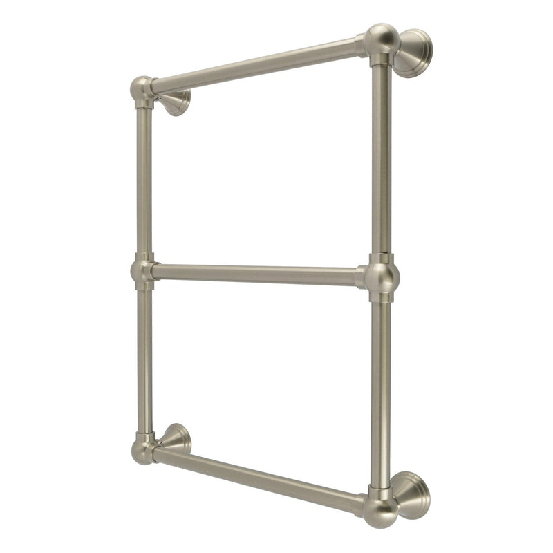 Maximilien 18-Inch x 24-Inch Brass Wall Mount 3-Tier Towel Rack