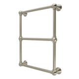 Maximilien 18-Inch x 24-Inch Brass Wall Mount 3-Tier Towel Rack