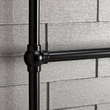 Maximilien 24-Inch x 32-Inch Brass Wall Mount 3-Tier Towel Rack