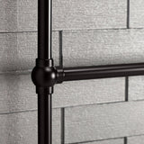 Maximilien 24-Inch x 32-Inch Brass Wall Mount 3-Tier Towel Rack
