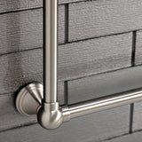 Maximilien 24-Inch x 32-Inch Brass Wall Mount 3-Tier Towel Rack