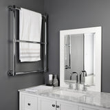 Gallant 24-Inch x 32-Inch Brass Wall Mount 3-Tier Towel Rack