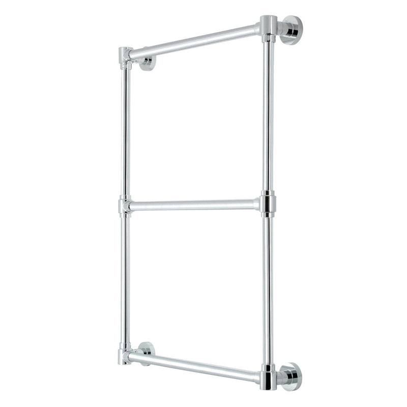 Gallant 24-Inch x 32-Inch Brass Wall Mount 3-Tier Towel Rack