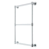 Gallant 24-Inch x 32-Inch Brass Wall Mount 3-Tier Towel Rack
