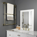 Gallant 24-Inch x 32-Inch Brass Wall Mount 3-Tier Towel Rack