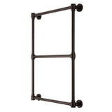Gallant 24-Inch x 32-Inch Brass Wall Mount 3-Tier Towel Rack