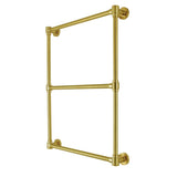 Gallant 24-Inch x 32-Inch Brass Wall Mount 3-Tier Towel Rack