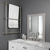 Gallant 24-Inch x 32-Inch Brass Wall Mount 3-Tier Towel Rack