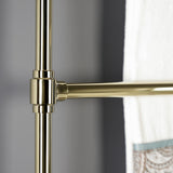 Gallant 30-Inch x 32-Inch Brass Wall Mount 3-Tier Towel Rack