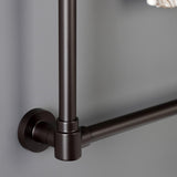 Gallant 30-Inch x 32-Inch Brass Wall Mount 3-Tier Towel Rack