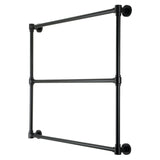 Gallant 36-Inch x 32-Inch Brass Wall Mount 3-Tier Towel Rack