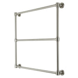 Gallant 36-Inch x 32-Inch Brass Wall Mount 3-Tier Towel Rack